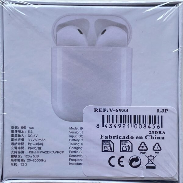 Auriculares Inalámbricos i9S - Imagen 2