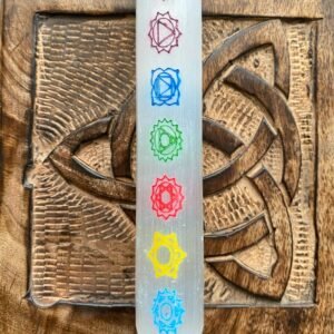 Barra de Selenita 7 Chakras