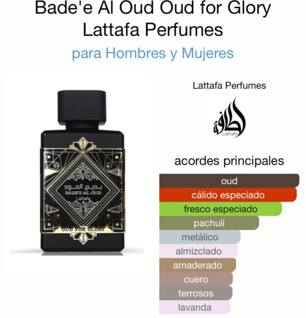 Badee Al Oud, Oud of Glory de Lattafa - Imagen 2