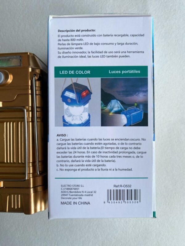 Linterna Farol Solar - Imagen 2