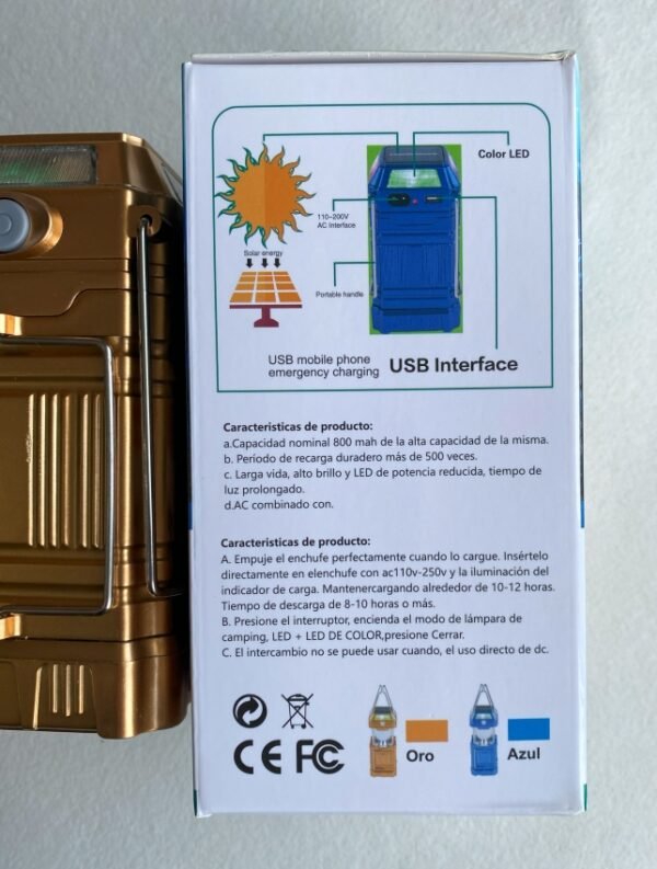 Linterna Farol Solar - Imagen 3