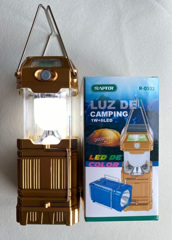 Linterna Farol Solar