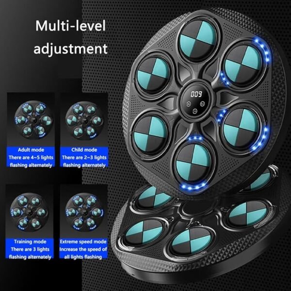 Máquina de Boxeo Musical Bluetooth con Guantes - Imagen 3