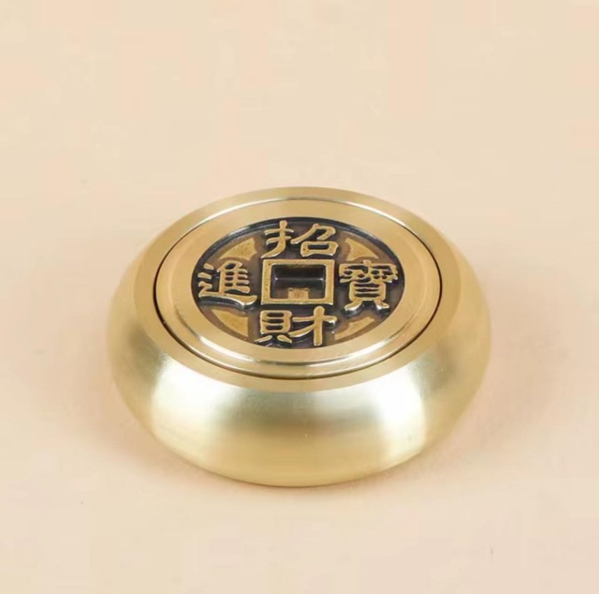 Moneda China de Fengshui giratoria - Imagen 3