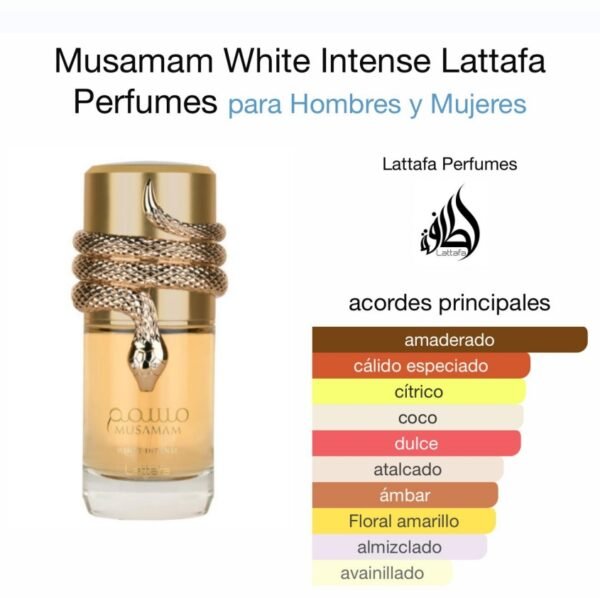 Musamam White Intense de Lattafa - Imagen 2