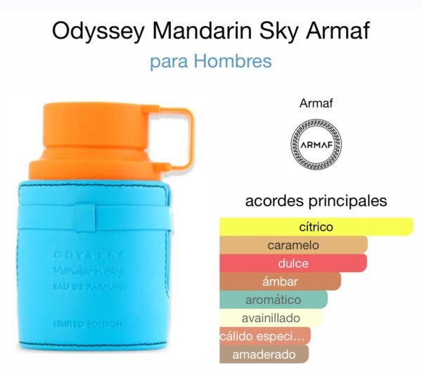 Odyssey Mandarin Sky de Armaf - Imagen 3