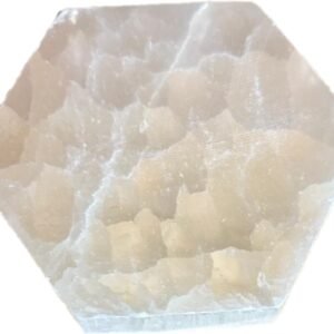 Base de Selenita Hexagonal