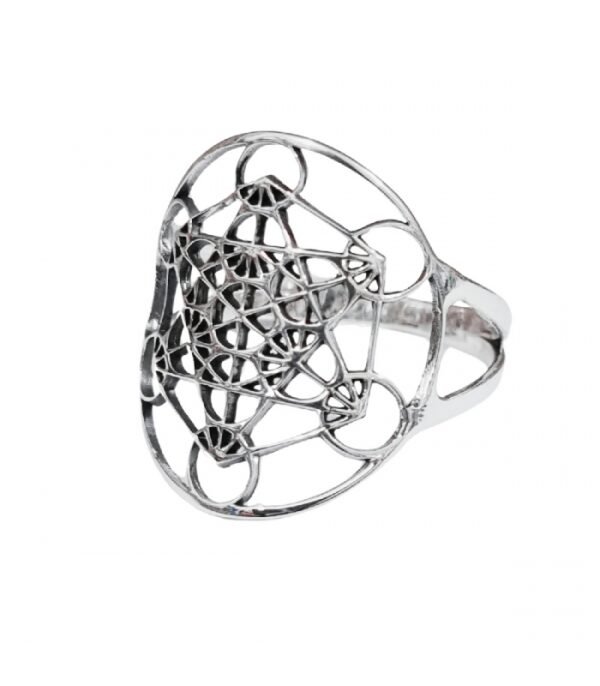 Anillo Plata Metatrón